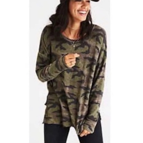 American Eagle Soft Sexy Plush Camo 